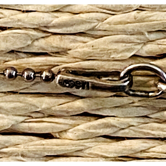 New NWT Mitzy Jonkheer Heart Shape Pendant Sterling Necklace Artist Handmade - Picture 10 of 12